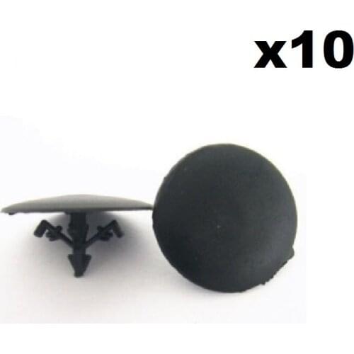 10pcs Hood Insulation Nylon Clips Retainer Fastener For Honda Acura 91501-S1K-003