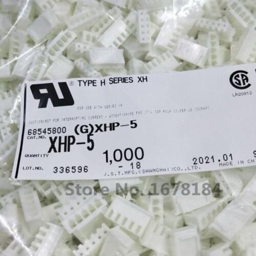 1000pcs Origianl JST XHP Series Connector XHP-2 XHP-3 XHP-4 XHP-5 XHP-6 XHP-7 XHP-8 XHP-9 XHP-10 XHP-11 XHP-12 XHP-13 XHP-14