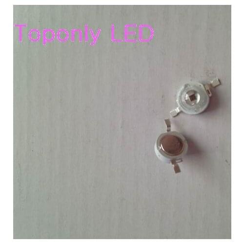 730nm 1w ir led diodes lamp infrared led light beads DC1.4-1.7v 350mA Eco-friendly 500pcs/lot wholesale 2018 DHL free shipping