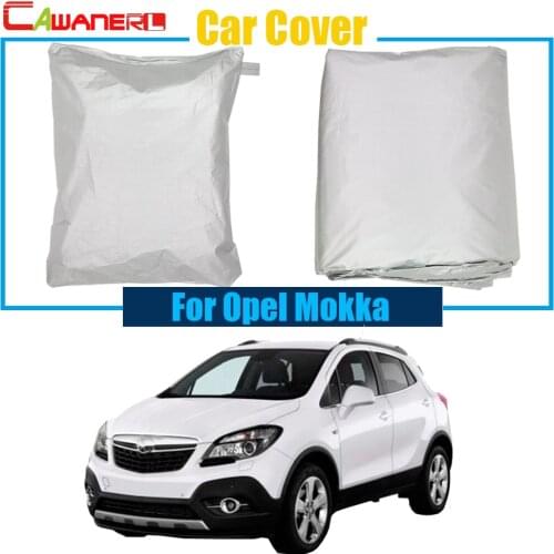 Cawanerl New Brand Car Cover UV Anti SUV Rain Snow Sun Resistant Protector Cover Dust Proof For Opel Mokka