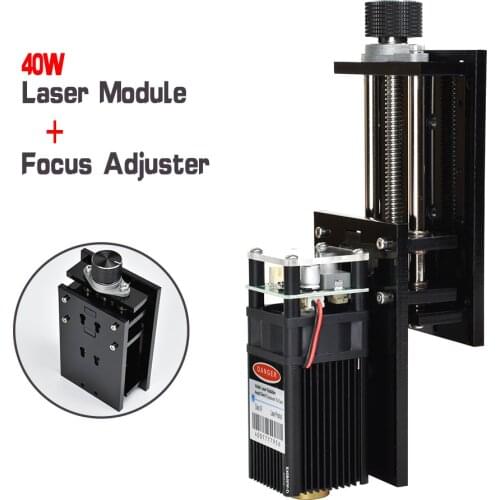 40W FAC Laser Module Head for CNC Laser Engraving Machine Cutting Router Compressed Spot Technoloty