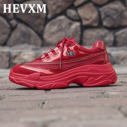 Round Toe Lace-up Ladies Shoes Comfortable Platform Sneakers Women Casual Shoes Rubber Flats Vulcanized Shoes Autumn Women Shoes