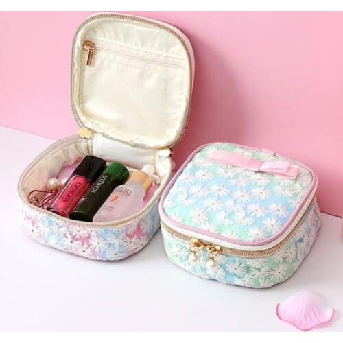 Cute Cosmetic Pouch Bag Organizer Purse Holder Napkin Towel Storage Bags sanitary napkin bag Headphone Lipstick Case Box