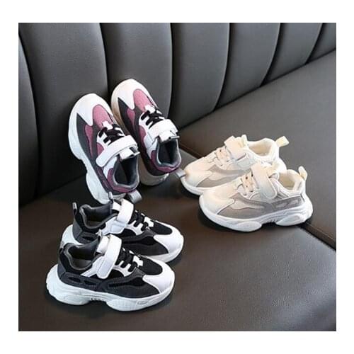New Children Shoes Boys Sneakers Girls Sport Shoes Child Leisure Trainers Casual Breathable Kids Running Shoes