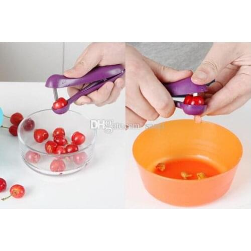 New Arrive Nordic Cherries Creative Kitchen Gadgets Tools Pitter Cherry Seed Tools Fast Enucleate Keep Complete Creative Tools
