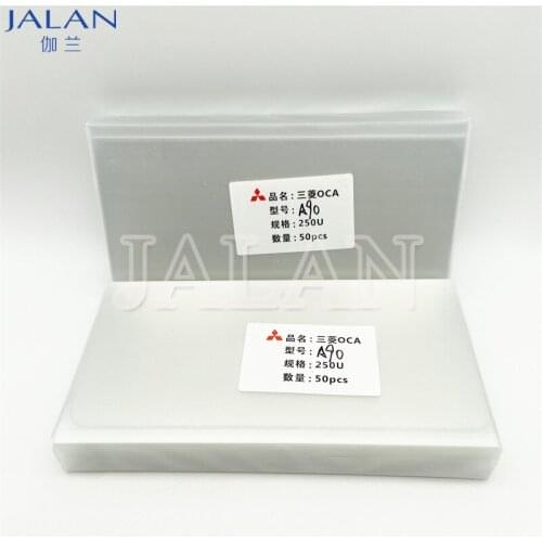 OCA adhesive 250um For Samsung A90 A750 A530 A520 A730 A720 J330 J730 J530 for Mitsubishi LCD display glass laminating OCA glue