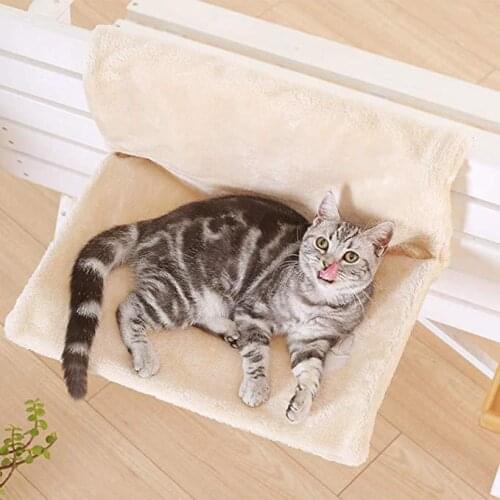 Cat Bed Removable Window Sill Cat Radiator Lounge Hammocks for Cat Kitty Hanging Bed Cosy Carrier Pet Bed Seat Hammock