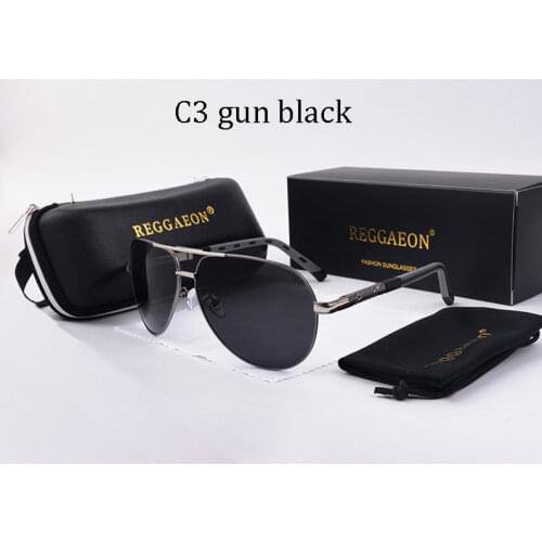 2021 classic sunglasses polarized metal glasses frame male tide driving driver blue glasses uv400