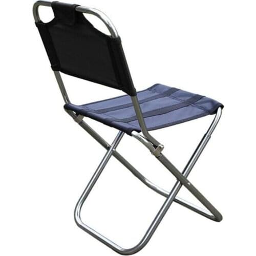 Outdoor Folding Chair 7075 Aluminum Alloy Camping Chair Easy Carry BBQ Stool Folding Stool Portable Office Home Furniture