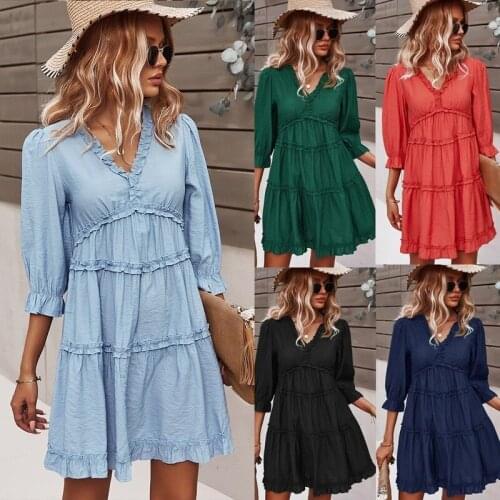 Tataria Summer Short Sleeve Dresses