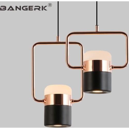 Nordic Design Rotating Luminaire LED Pendant Light Modern Iron Hanging Lamp Loft Home Deco Lamps Pendant Lighting Fixtures
