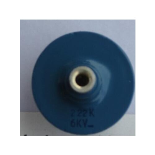 DT30 222 2200PF 6KV button type high voltage ceramic capacitor High frequency high machine parts Bypass filter capacitor