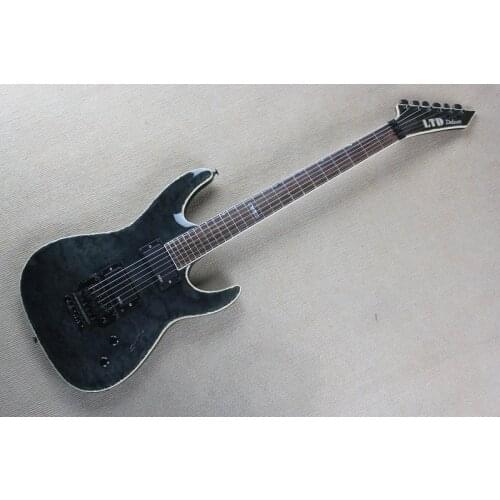 Top Quality Pickup Deluxe MH-1000 Carbon Black Electric Guitar pickup Tremolo in stock 141110