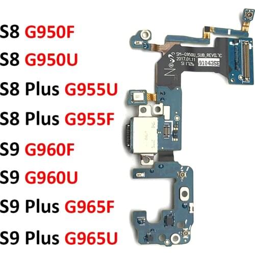USB Charging Port Connector For Samsung S6 S7 Edge S8 S9 Plus G920F G925F G930F G935F G950F G950U G960F G960U G965F G965U S10