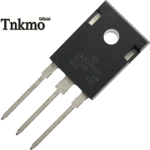 10PCS STGW80V60DF TO-247 STGW80V60 GW80V60DF TO247 N-CHANNEL TUBE POWER IGBT TRANSISTOR free delivery