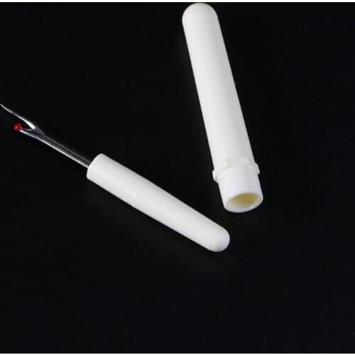 2 Pieces Of Sharp Seam Opener, Plastic Handle, Thread Trimmer, Cross Stitch Stitcher, Manual Sewing Craft Tool