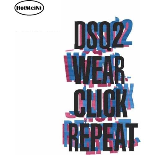 HotMeiNi 13cm x 7.5cm Car Sticker for Letter Air Conditioner Decal Car Assessoires Decoration Cartoon Decals Waterproof