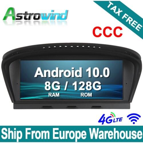 4G RAM 8.8 inch 8 Core Android 10.0 Auto Player GPS Navigation System Media Stereo For BMW 3 Series E90 for BMW 5 Series E60 CCC