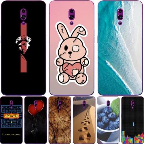 For OPPO Reno Standart Z 2019 6.4 inch Cases Silicone Soft TPU Back Cover Protective Cute Fundas Luxury Coque Bags