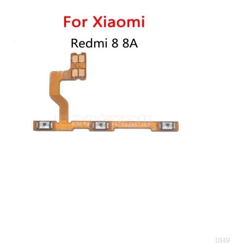Power Button Switch Volume Button Mute On / Off Key Flex Cable For Xiaomi Redmi 8 8A