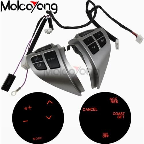 Car styling buttons FOR Mitsubishi ASX Multi-function Car steering wheel control buttons with cables