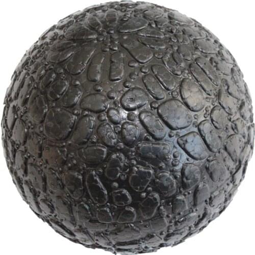 1pcs 10cm High Density EPP Massage Ball Lightweight Black Fitness Training Lacrosse Ball Body Yoga Sport Exercise Black Hard Big