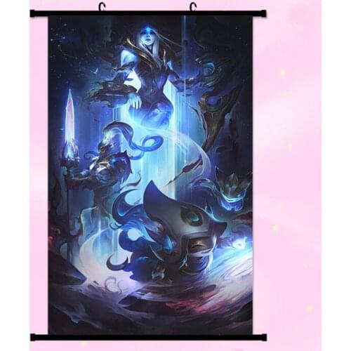 League of Poster Wall Art Home Decor Legends High Quality Tarpaulin Scroll Painting Modern Artwork Bathroom Living Room Decor