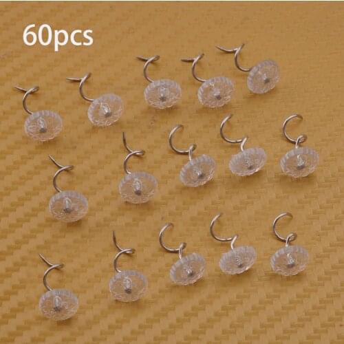 New 60Pcs Headliner Repair Round Pins Kit Fit For Interior Upholster Car Truck Auto Home Sofa