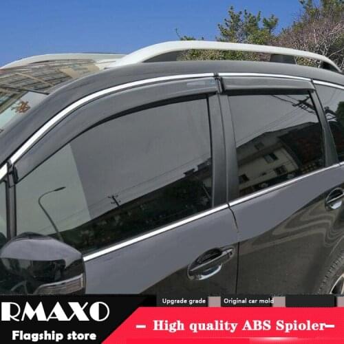 For SUBARU Forester Plastic Window Visor 2013-2017 Vent Shades Sun Rain Deflector Guard For SUBARU Forester 4PCS/SET
