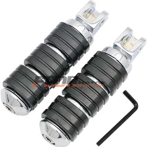 Front Foot Pegs Footrest For Suzuki GSXR600 GSXR750 00-15 GSXR1000 01-15 Hayabusa GSX1300R 99-15 SV650 00-09 SV1000 03-07 (120)