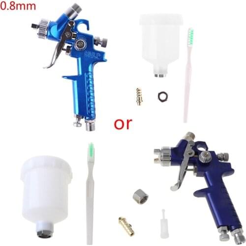 0.8mm/1mm Air Spray Gun Air Brush Mini Spraying Paint Nozzle With High Working Pressure Professional Atomizer For Car Repairment