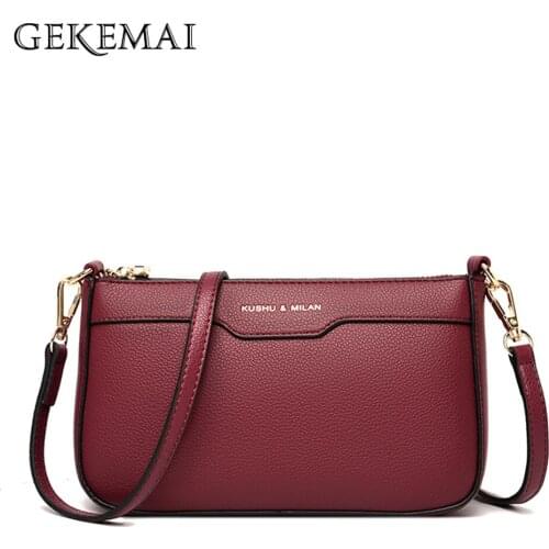2021 Spring New Ladies Shoulder Bag Fashion Letter Design Womens Bag High Quality PU Leather Women Messenger Bags Bolso Mujer
