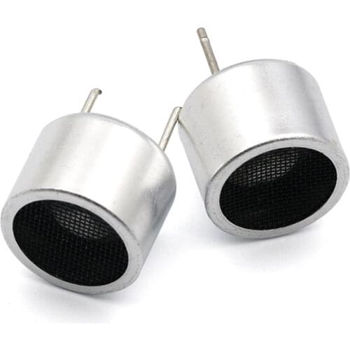 50pair 16mm 40K ultrasonic transmitter ultrasonic sensor Ultrasonic emitter TCT40-16T 40KHz Transmit+receive aluminum sensor