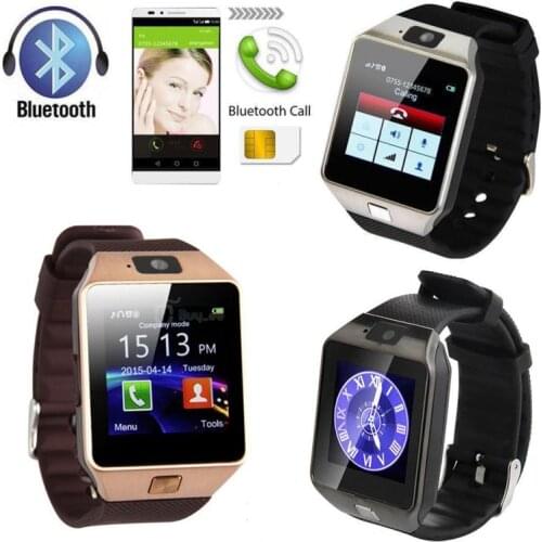 DZ09 Smart Watch Bluetooth-compatible Smart Bracelet Support TF SIM Camera Subwoofer HD Touch Smartwatch Fitness Tracker Women