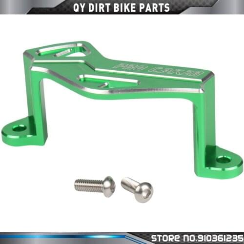 CNC Green Motorcycle Rear Brake Caliper Guard Protector For KXF250 2004-2017 KXF450 06-17 KLX450R 08-12 Free Shipping