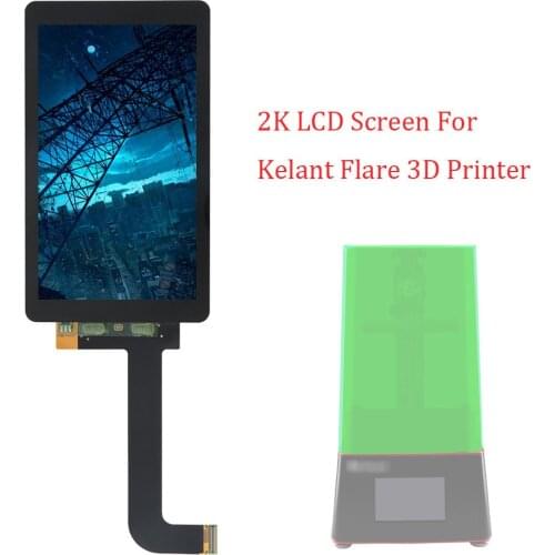 LS055R1SX03 LCD For Kelant Flare 3D Printer LCD Screen Removed Backlight 5.5 inch 2K 2560x1440 LCD Display With Glass Film