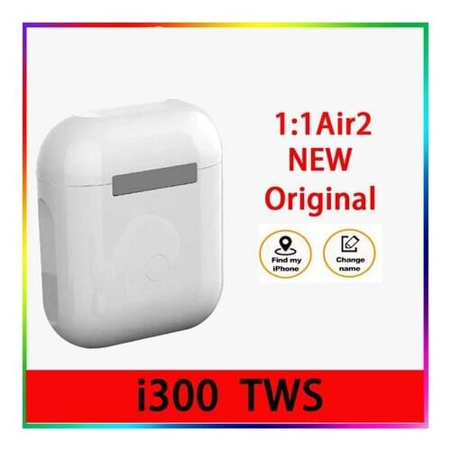 2021 Original i300 Tws 1:1 GPS Rename Wireless Bluetooth Headsets ST37