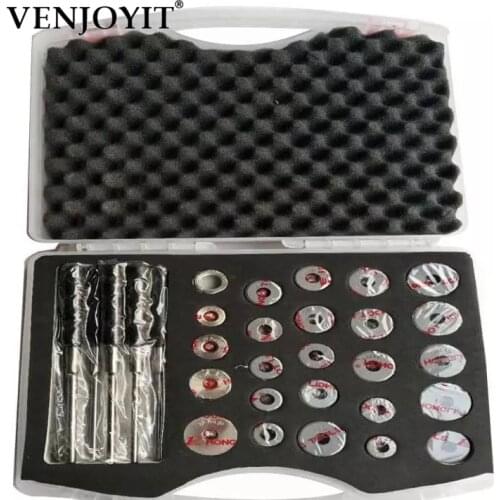 31pcs Valve seat reamer Motorcycle mini car valve seat tool Set 22-38MM