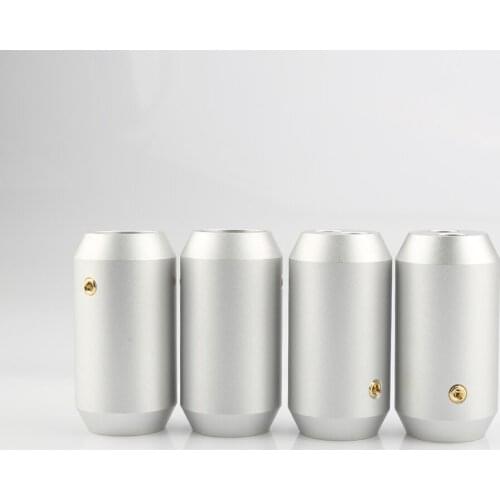 Y1677 Audiocrast 4x hifi Speaker Audio RCA Cable Pants Boots Y Splitter 16MM Pant DIY High End Speaker Wire Adapter