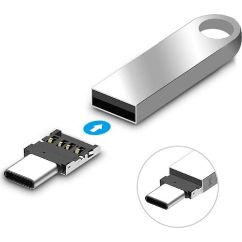 5 Pcs Type-C Interface Adapter for Xiaomi Samsung Oneplus Phone Macbook USB C to USB OTG Converter VDX99