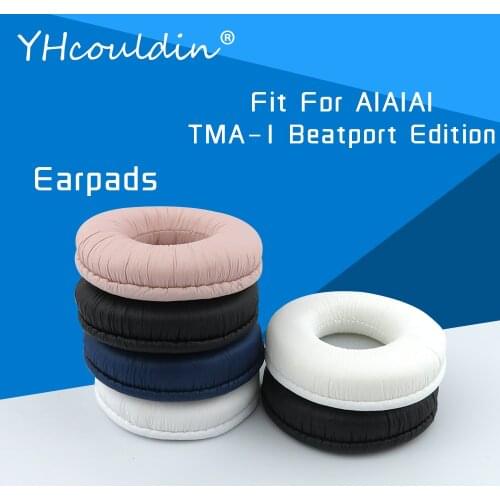 Earpads For AIAIAI TMA1 TMA-1 Beatport Edition Headphone Accessaries Replacement Ear Cushions Wrinkled Leather Material