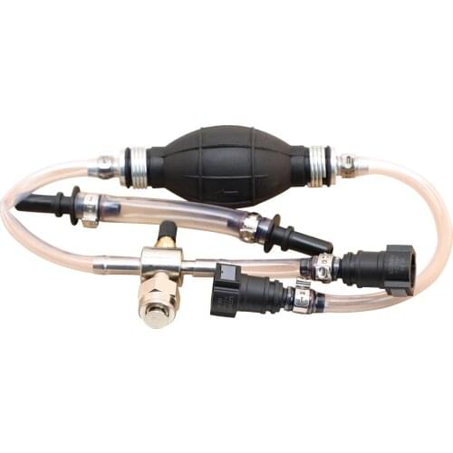 Diesel Fuel System Bleeder Filter Exhaust Pump Tool Kit For Ford Diesel System Bleed And Primer Set Hand Pump Tool