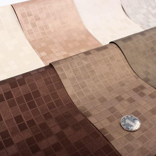 Faux PU Leather Fabrics Synthetic Leather Decorative Wallpaper Artificial Upholstery Leather Material for Furniture Fabrics