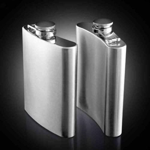 Stainless Steel Hip Flask Liquor Whiskey Alcohol Pocket Wine Bottle 7 8 10 oz