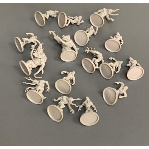 Bundle Zombicde Invader Spoiler Abomination Alternate Hunter Tank Mold Spawn Worker Attack Pack Board Game Miniatures Toys