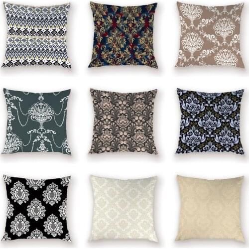 Geometric Scandinavian Style Throw Pillow Farmhouse Home Decor Cushion Covers Jacquard Pillowcase Car Bohemian Print Cojin Cover