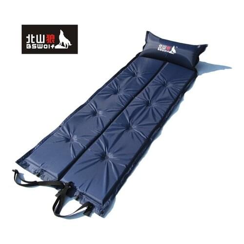 Single inflatable cushion patchwork double moisture-proof pad outdoor tent mat with pillow sierran pad