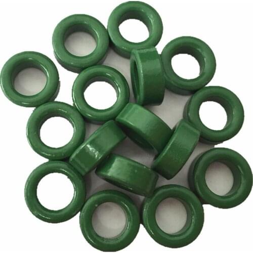 Wholesale 12.7X7.9X6.35mm Al 7-8uH toroidal inductor core toroid ferrite core ferrite snap ferrite bead MnZn Y15000,5000pcs/lot