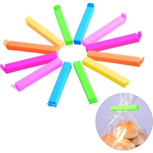 Portable New Kitchen Storage Food Snack Seal Sealing Bag Clips Sealer Clamp Plastic Tool Kitchen Accessories Wholesale Hot Sales