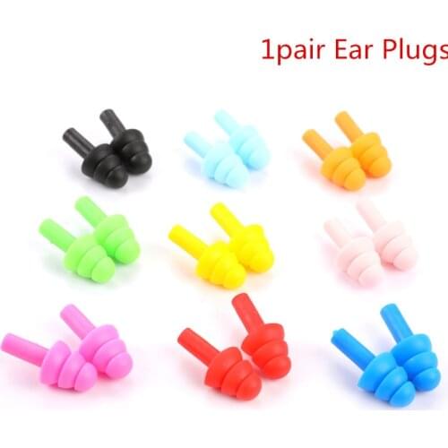 1Pair Silicone Travel Soft Ear Plugs Sound Insulation Ear Protection Earplugs Anti Noise Snoring Sleeping Plugs Noise Reduction